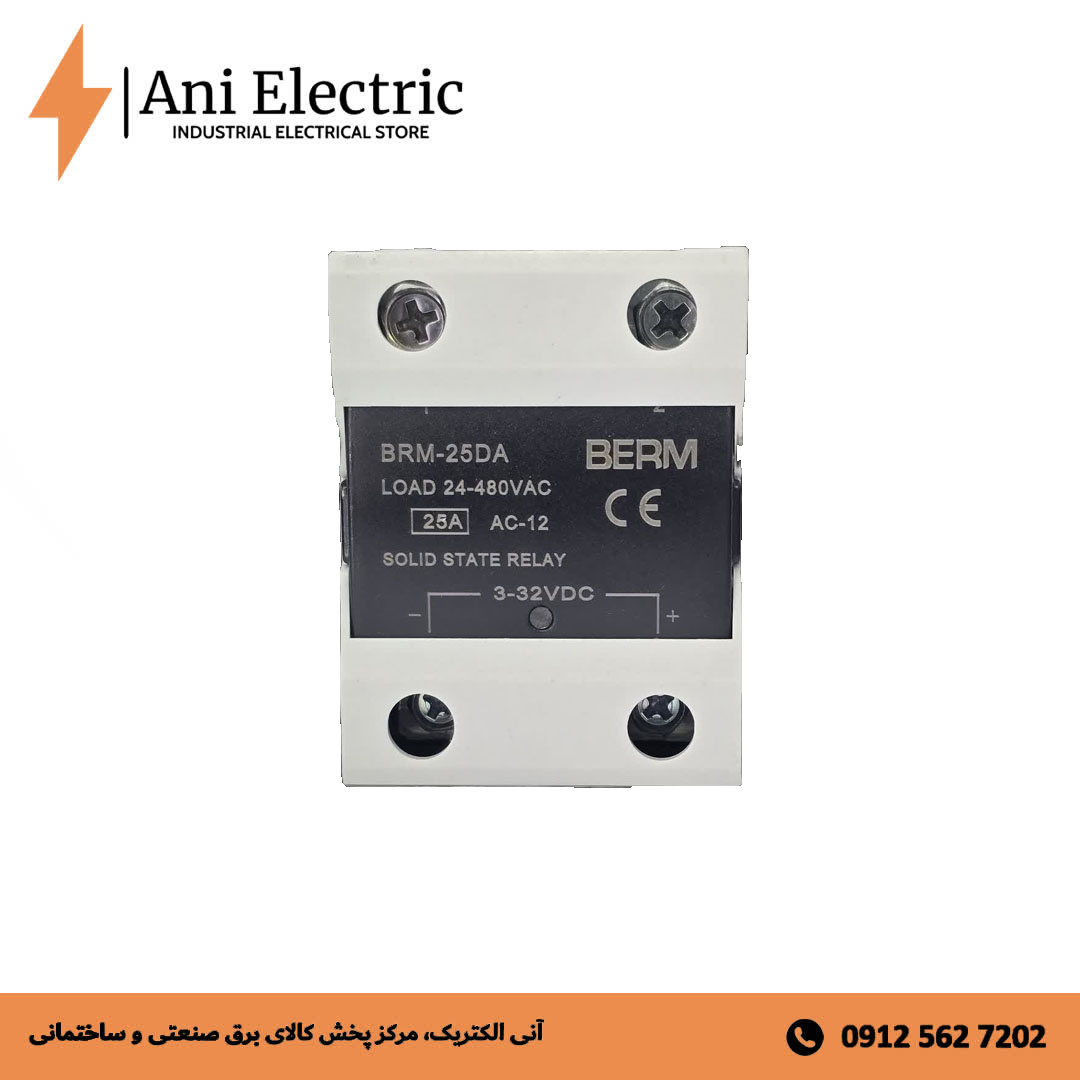 رله ssr تکفاز برمه مدل BRM-60DA